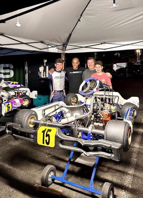 First podium at OVRP race