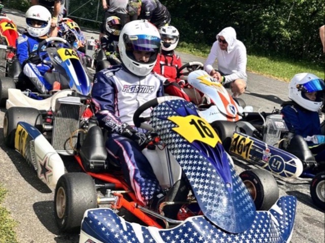 Lining up to race OVRP
